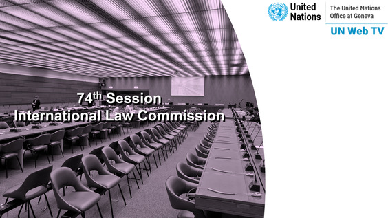 3622nd Meeting, 74th session of the International Law Commission