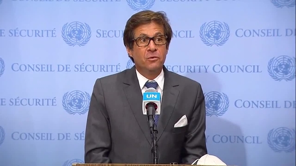 Nicolas de Rivière (France) on Ukraine - Security Council Media Stakeout