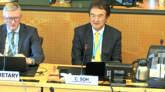 10th Meeting, 38th Session - Chairpersons of the Human Rights Treaty Bodies