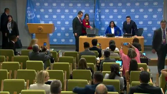 Press Conference by Vice President of the Bolivarian Republic of Venezuela