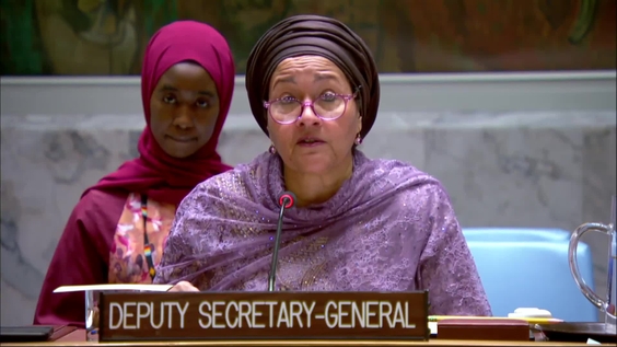 Amina J. Mohammed (Deputy Secretary-General) on Women building peace in a changing environment - Security Council, 9760th meeting