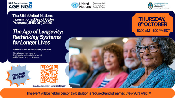 36th UN International Day of Older Persons Celebration