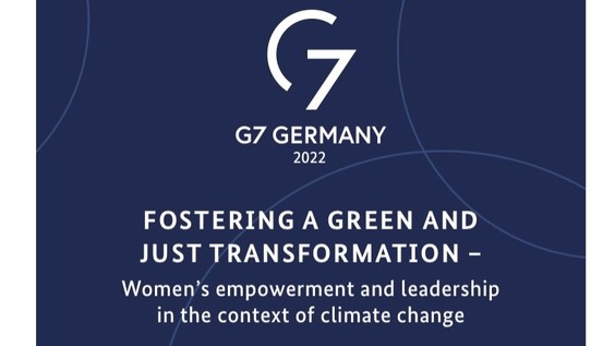 Fostering a green and just transformation – women's empowerment and leadership in the context of climate change (CSW66 Side Event)