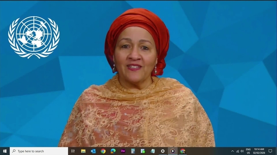 Amina J. Mohammed (Deputy Secretary-General) at the 2nd plenary meeting - 64th Session of the Commission for Social Development (CSocD64)