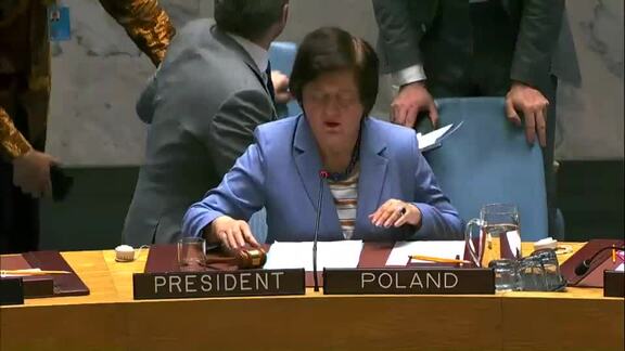 8595th Security Council Meeting: Situation in Libya