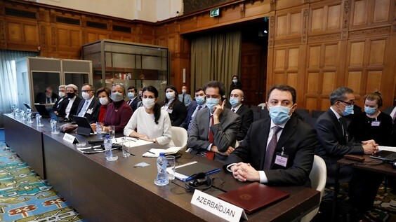 THE HAGUE – The International Court of Justice (ICJ) holds public hearings in the case Azerbaijan v. Armenia  - single round of oral argument of Azerbaijan