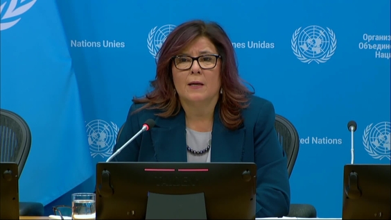 Press Conference: Mariana Katzarova, UN Special Rapporteur on the situation of human rights in the Russian Federation