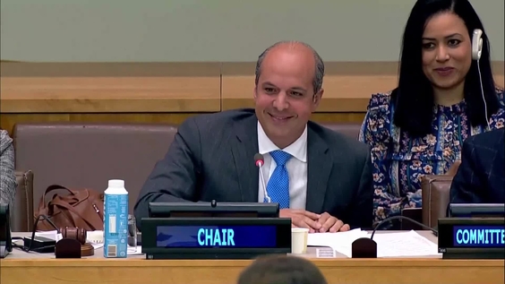 Poem Lecture (Chairperson) - Third Committee, 55th plenary meeting - General Assembly, 77th session