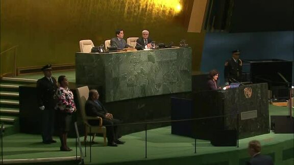 President of Marshall Islands Addresses General Assembly