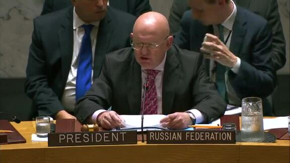 8625th Security Council Meeting: Situation in Middle East