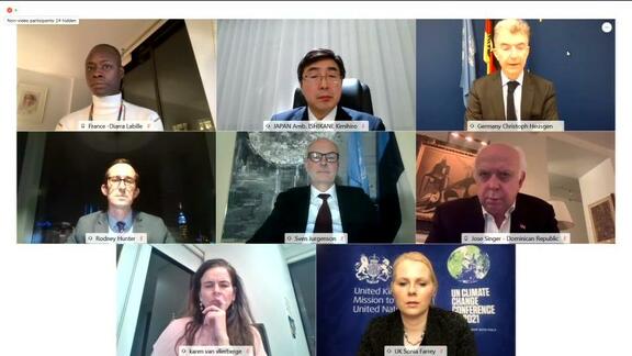 Virtual Media Stakeout by Permanent Representative of Germany on DPRK