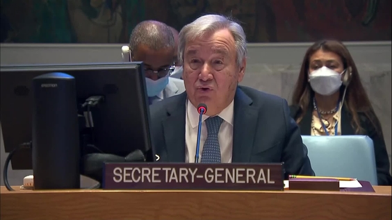 António Guterres ( UN  Secretary-General) Opening remarks during the Cooperation between the United Nations and regional and sub-regional organizations (African Union) - Security Council, 9149th meeting