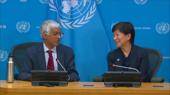 Izumi Nakamitsu (High Representative for Disarmament Affairs) on Nobel Peace Prize - Press Conference