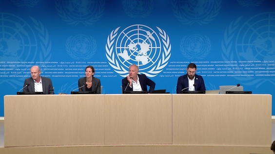 UN Geneva Press Briefing: UN WOMEN, IFRC, OCHA, WHO, WFP, WMO