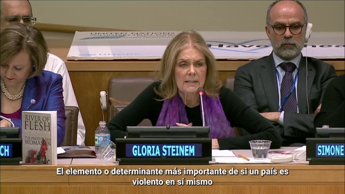 Gloria Steinem, una vida dedicada a la lucha feminista