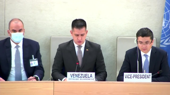 Venezuela, UPR Report Consideration - 30th Meeting, 50th Regular Session Human Rights Council