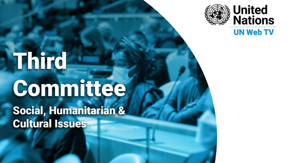 Third Committee, 43rd meeting (15th plenary meeting) - General Assembly, 76th session