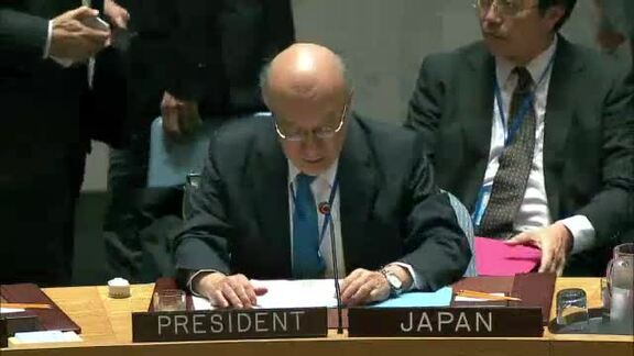 7744th Security Council Meeting: Situation in Middle East, Syria