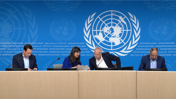 Geneva Press Briefing: UNMAS, IOM, OHCHR, UNHCR, ICRC, WHO, ITC