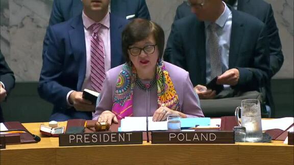 8610th Security Council Meeting: Situation in Middle East