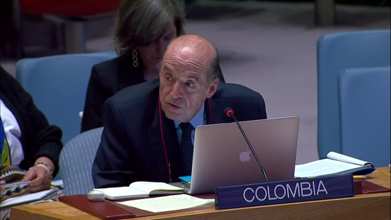 Colombia - Security Council, 9303rd meeting