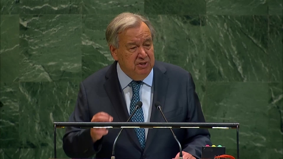 UN Secretary-General Addresses General Debate, 80th Session