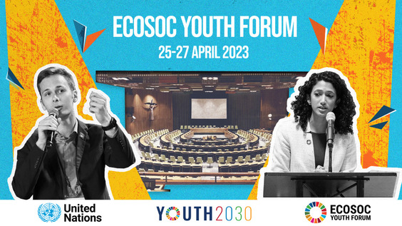 2023 ECOSOC Youth Forum - 1) Spotlight Session. 2) Ministerial Session Part B
