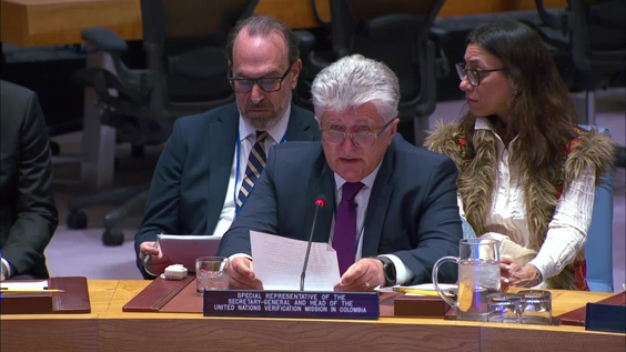 Miroslav Jenča (UNVMC) on Colombia - Security Council, 10141st meeting
