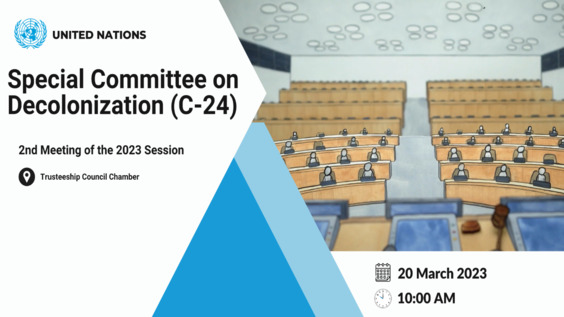 2nd Plenary Meeting - Special Committee on Decolonization (C-24)