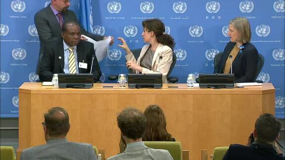 Press Briefing on Global Marine Protected Area Target
