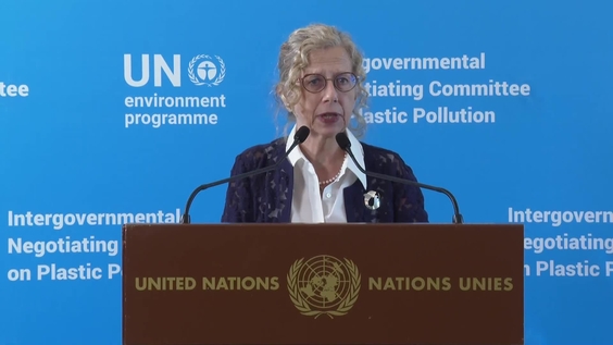 UNEP - Media Stakeout: INC-5.2 on Plastic Pollution