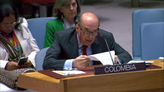 Колумбия - Совет Безопасности,  9434-е заседание