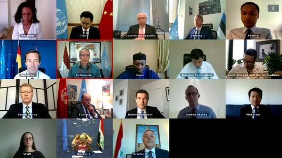 United Nations Assistance Mission in Iraq (UNAMI) - Security Council Open VTC
