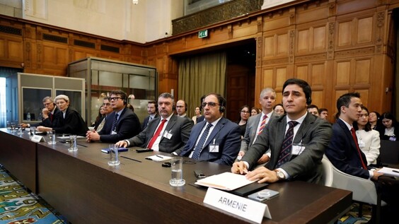 THE HAGUE – The International Court of Justice (ICJ) holds public hearings in the case Armenia v. Azerbaijan - single round of oral argument of Armenia