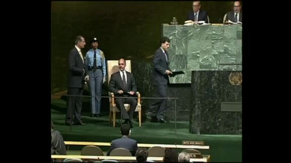 5th Plenary Meeting of General Assembly: 48th Session - Address by El Salvador