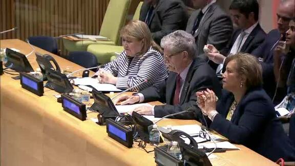 Assembly Holds Informal Dialogues with Candidates for Next Secretary-General, Susana Malcorra 