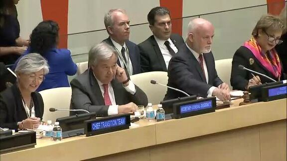 Informal General Assembly Plenary with Secretary-General-designate