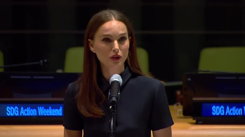 Empowering Change: Natalie Portman Sheds Light on Ending Gender-based Violence at UN's SDG Acceleration Day