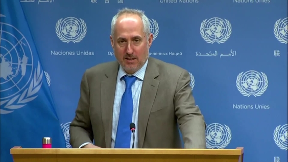 Daily Press Briefing by the Spokesperson of the Secretary-General and the Spokesperson for the President of the General Assembly.