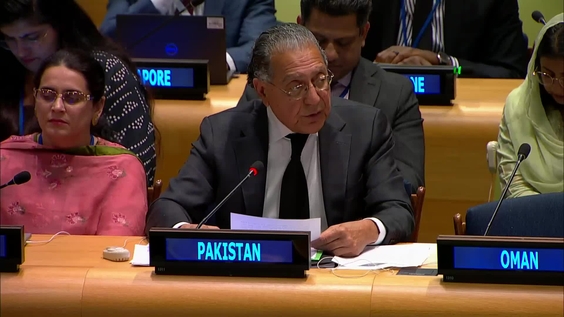 Briefing on the Pakistan floods pursuant to resolution 77/1 - General Assembly, Informal meeting, 78th session