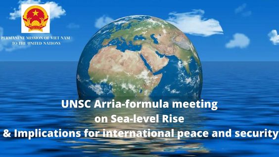 Sea-level rise and implications for international peace and security - UN Security Council Arria-formula meeting