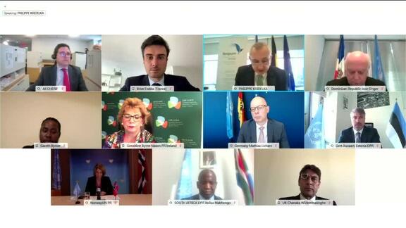 Virtual Media Stakeout by Permanent Representative of Belgium