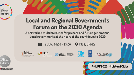 8th Local and Regional Governments Forum (LRGF) on the 2030 Agenda