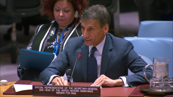 The situation concerning Iraq - Security Council, 9803th meeting