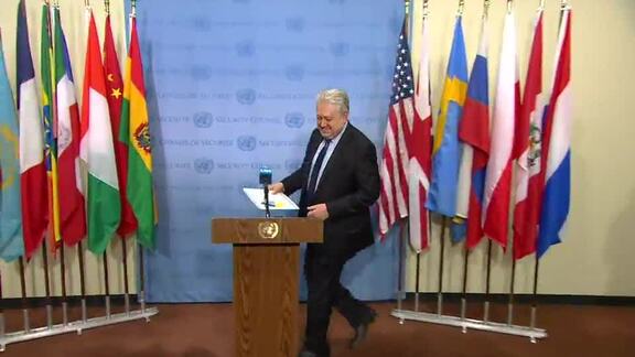 Permanent Representative of Ukraine Briefs Press