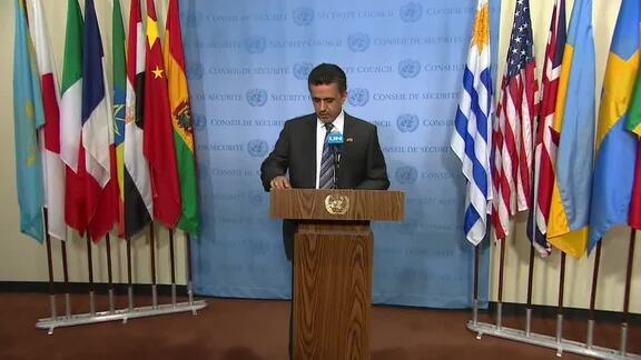 Security Council President Briefs Press on Burundi