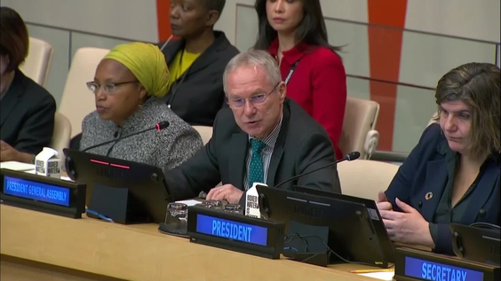 Csaba Kőrösi (General Assembly President) at ECOSOC Special Meeting on "Social and Economic Measures to Prevent Genocide, War Crimes, Ethnic Cleansing and Crimes against Humanity"