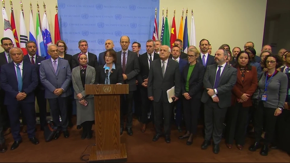 Joint Statement: Protecting the Protectors - Security Council Media Stakeout