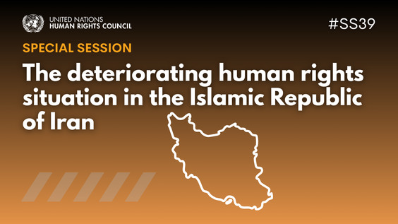 Organizational Meeting - 39th Special Session of Human Rights Council