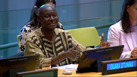 Olara Otunnu - Interactive dialogue for the position of the next Secretary-General of the United Nations